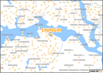 map of Chunggi-ri