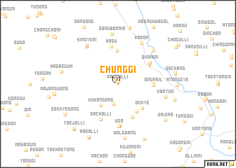 map of Chunggi