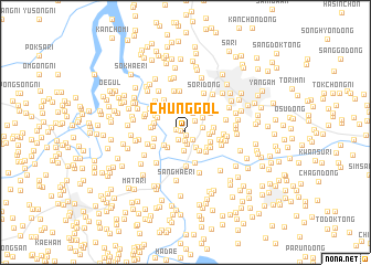 map of Chung-gol