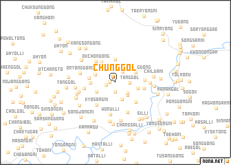 map of Chung-gol