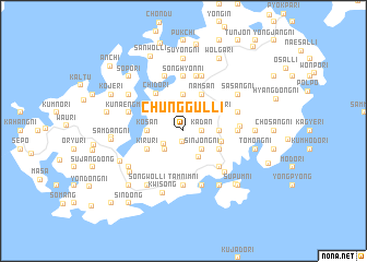 map of Chunggul-li