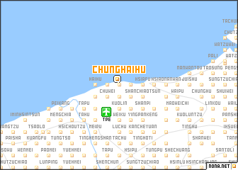 map of Chung-hai-hu