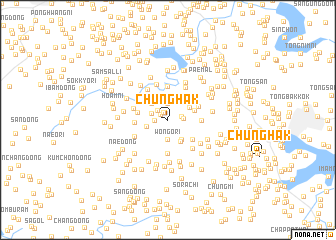 map of Chunghak