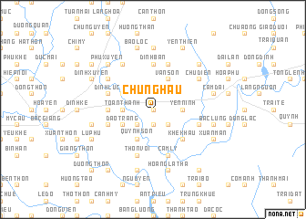 map of Chúng Hâu