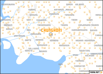 map of Chungho-ri