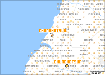 map of Chung-ho-ts\