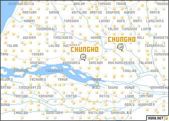 map of Chung-ho