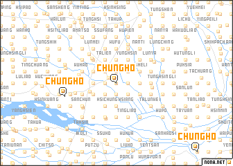 map of Chung-ho