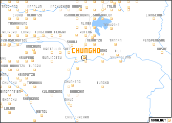 map of Chung-ho