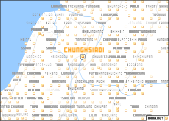 map of Chung-hsiao-i