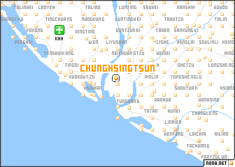 map of Chung-hsing-ts\