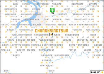 map of Chung-hsing-ts\