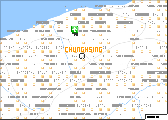 map of Chung-hsing