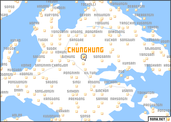 map of Chunghŭng