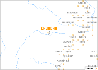 map of Chung-hu