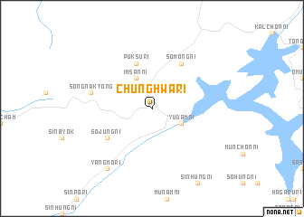 map of Chunghwa-ri