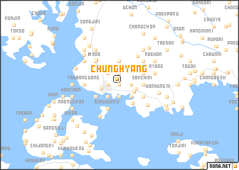 map of Chunghyang