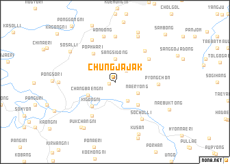 map of Chungjajak