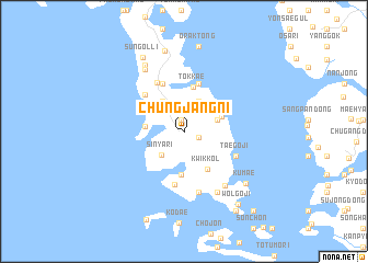 map of Chungjang-ni