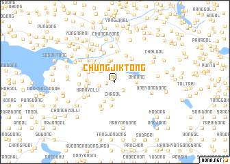 map of Chungjik-tong
