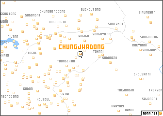 map of Chungjwa-dong