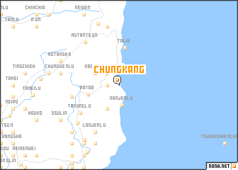 map of Chung-kang