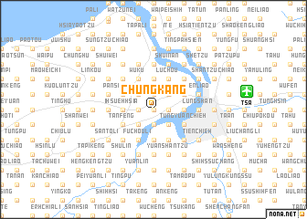 map of Chung-kang