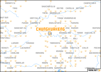 map of Chung-kua-k\