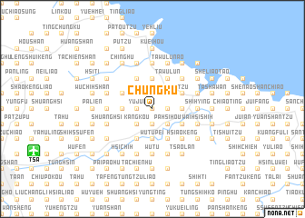 map of Chung-ku