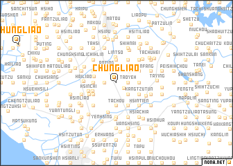 map of Chung-liao