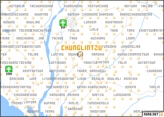 map of Chung-lin-tzu