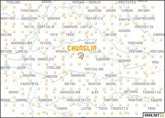 map of Chung-lin