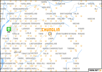 map of Chung-lin