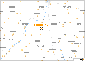 map of Chung-mal