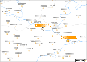 map of Chung-mal