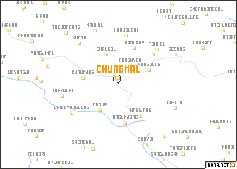 map of Chung-mal