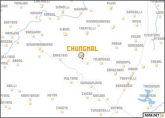 map of Chung-mal