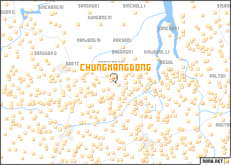 map of Chungmang-dong
