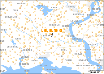 map of Chungma-ri