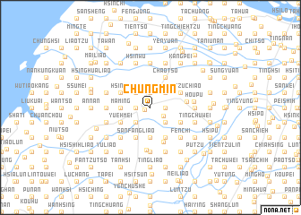 map of Chung-min