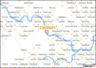 map of Chung Mỹ