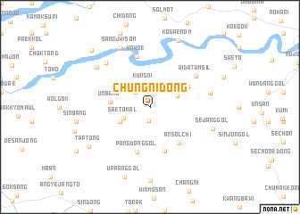 map of Chungni-dong