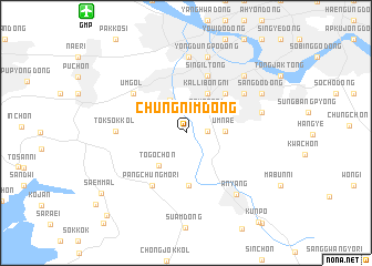 map of Chungnim-dong