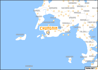 map of Chungnim
