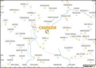 map of Chungnim