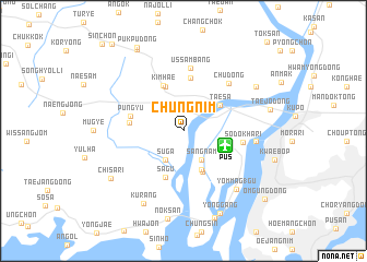 map of Chungnim