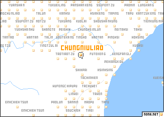 map of Chung-niu-liao