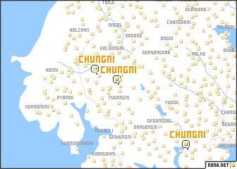 map of Chung-ni