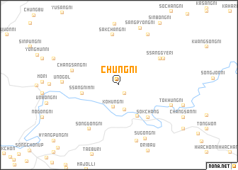 map of Chung-ni