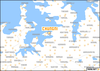 map of Chung-ni